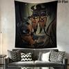 Lethal Company Wall Tapestry Aesthetic Wall Hanging Printed Fabric Blanket Decorative Tapestries for Bedroom Living Room Home Decor