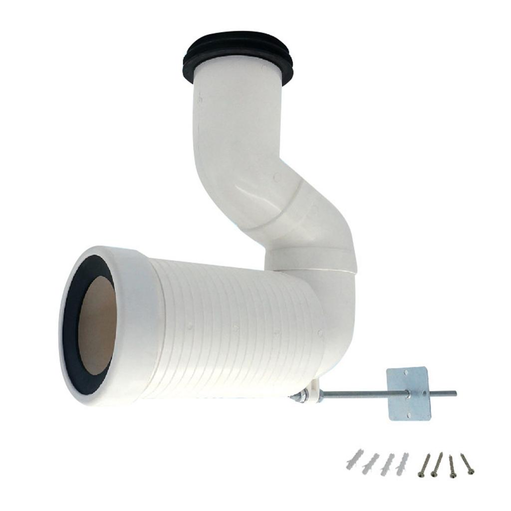 Toilet Sewage Pipe Shifter Universal Flexible Replacement Offset Closet Flange for Plumbing Drainage Systems Urinals