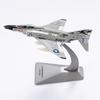 F4 1/144 Scale Metal Model Airplane (including Base) Scale Model Home Placement, Collection and Decoration Creative Gift