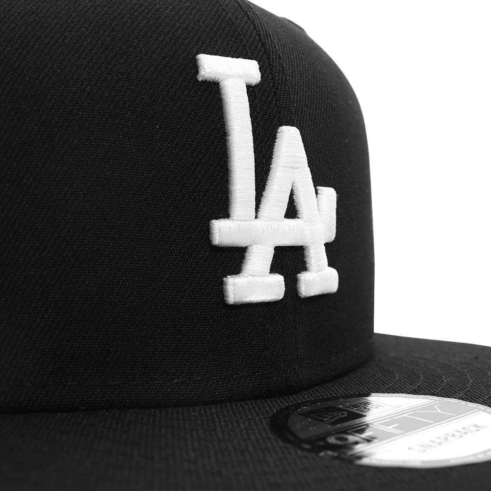 NEWERA 9FIFTY MLB BASIC SNAP 950 LOSDOD OTC Los Angeles Dodgers Регулируемая [New Era] Кепка, (ЧЕРНО-БЕЛЫЙ(11591046)) [Использовал]