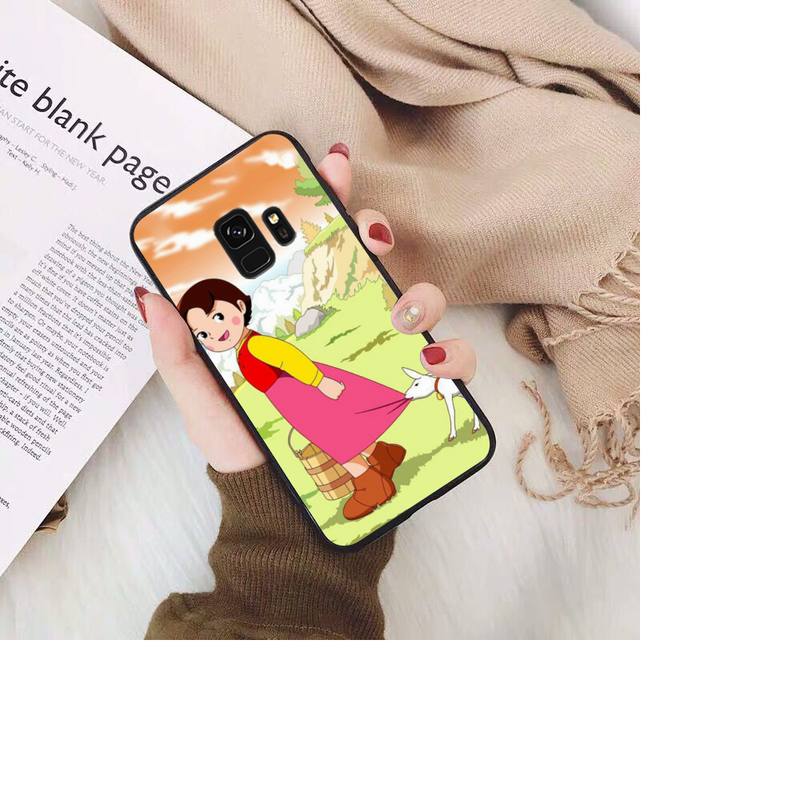 Чехол для телефона с рисунком Хайди для Samsung Galaxy S20 S10 Plus S10E S5 S6 S7edge S8 S9 S9Plus S10lite 2020