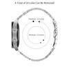 For Samsung Galaxy Watch Active2 40mm/44mm Stainless Steel Strap Line Design Replacement Wrist Band