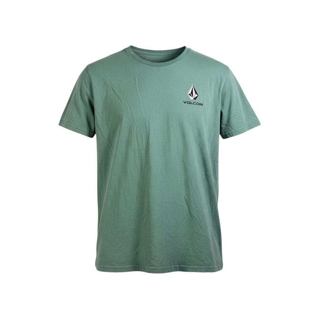 Vans Mens T Shirt Medium Green Logo Graphic Skate Casual Streetwear