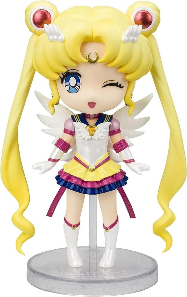 TAMASHII NATIONS Figuarts Mini Pretty Guardian Sailor Moon Eternal Sailor Moon 90mm Painted Movable Figure BAS63968 -Cosmos Edition- Approx. ABS&PVC