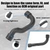 Turbo Intake Pipe Repair Mini Hose 2710901929 2710901629 Compatible with Mercedes Benz C180 C200 E200 E350 SLK200 M271 W204 W212 W172