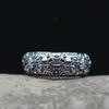 JMXD-Retro Thai Silver Domineering Beast Taotie Tyrant Ring Men's and Women's Personality and Creativity Open Ring