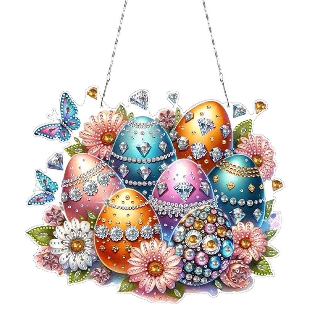 Акриловые 2D/Плоские Наборы для алмазной вышивки «Сделай сам» Специальной формы, Подвески-алмазы из страз для окон, Домашний декор для стен, Поделки