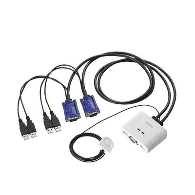 ELECOM ПК-коммутатор USBUSB KVM-KUSN