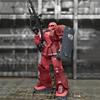 GTO 015 Char's Custom Old Type Red Zaku I HG 1/144 MS-05 Mech Assembly Model Kit Action Figures Desktop Decoration Doll Boy Toy