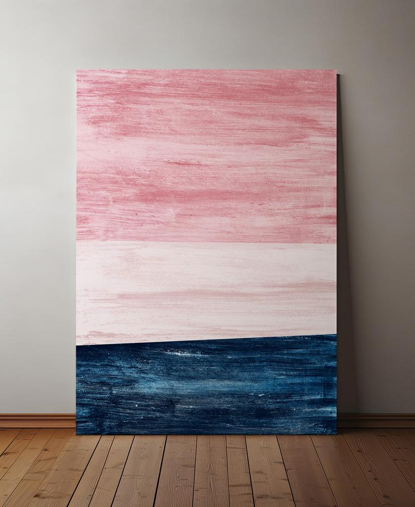 Плакат абстрактная геометрия горизонта