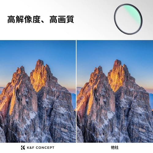 K&F Concept 67mm Lens Protection Filter AGC Optical Glass HD Super Resolution High Transmittance Low Reflectance Ultra Thin 28 Layer Nano Coating Wate