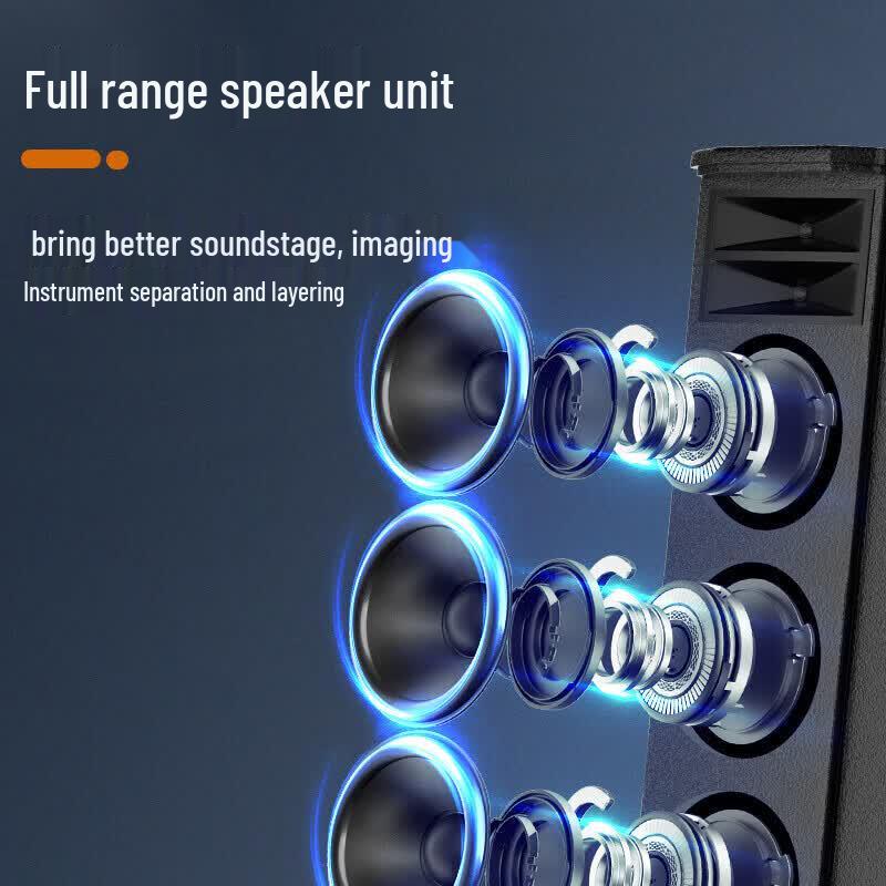 HuiDu MZ-402 Professional Conference Sound Column Speaker (CN version)