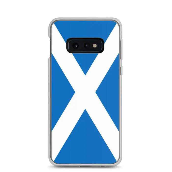 Чехол для телефона - Samsung - Galaxy S10e - Drapeau Écosse - Souple - Multicolore