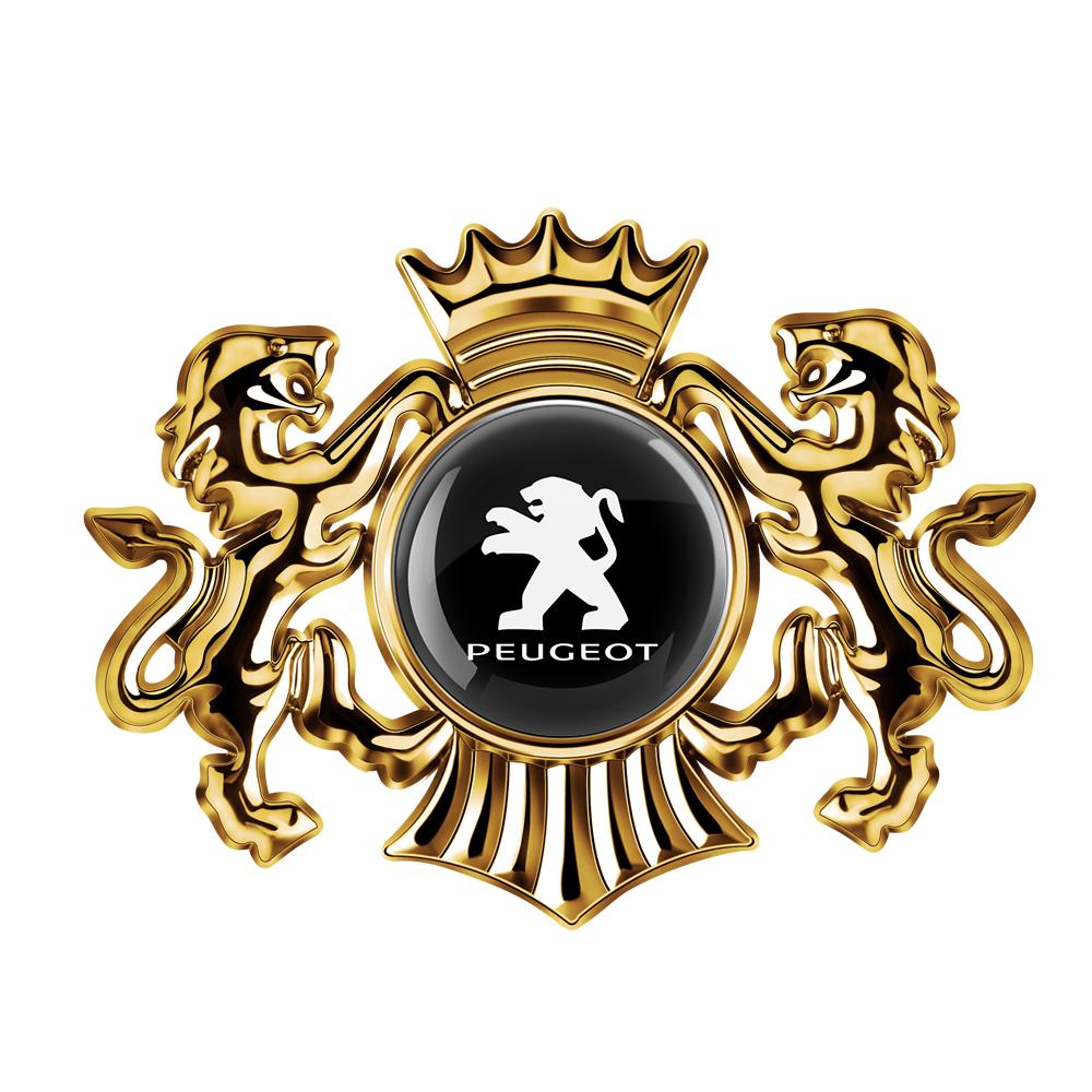 2026 Hot Car Sticker 1PCS 3D Metal Auto Styling Logo Car Sticker Badge Emblem Tail Decal For Peugeot 207 3008 206 208 308 307 40