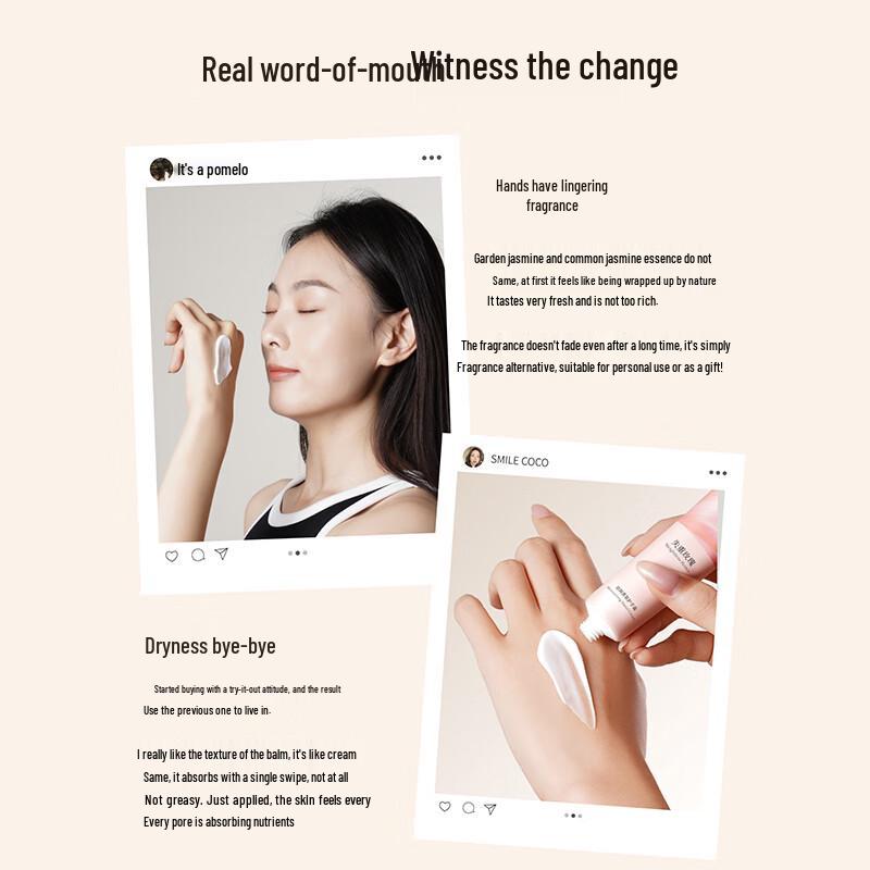 Little Dream Garden Weightless Rose Scented Hand Cream 30g