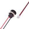 Cablecc Реверсивный гнездовой DIY OEM разъем Кабель Шаг Панельный монтаж DC 5V Питание 5шт/Набор Type-C - 2-контактный разъем, = 2,0 мм, Тип,