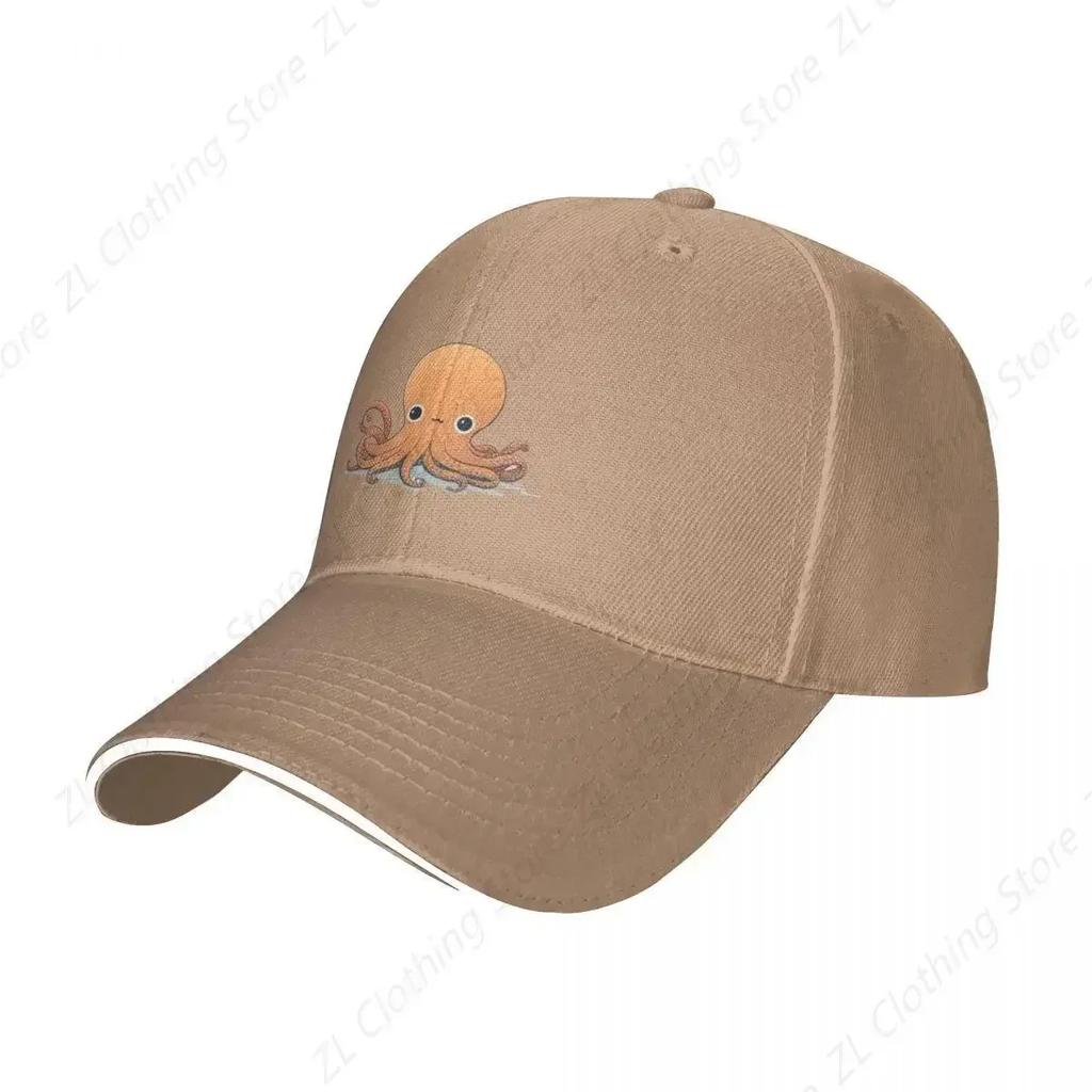 Kawaii chibi cute octopus Baseball Cap Hat Beach Luxury Brand hiking hat Baseball For Men Womens