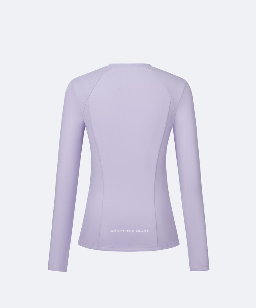 K-SWISS Women'S Jacquard Long Sleeve T-Shirt_1Kstlfu501Lp