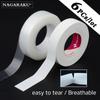 Glue Tape White Transparent Eyelash Extension Tape 9m Anti-allergy Easy To Tear Micropore Tape Professional Lashes Tape