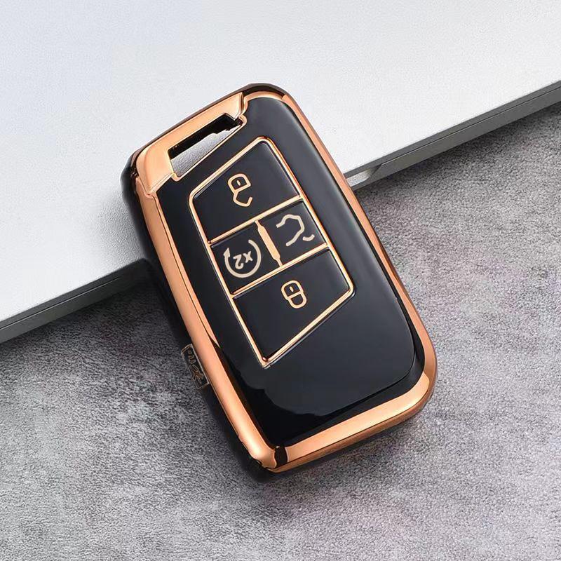 For Volkswagen VW Atlas Tiguan Golf 7 Magotan 2018 TPU Smart 5 Buttons Key Case Cover Remote Shell Fob Holder Protector