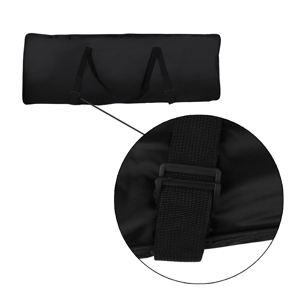 Портативная 76-клавишная клавиатура для электрического пианино с мягкой подкладкой, сумка для инструментов из ткани Оксфорд