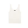 MD Spring New Women's Clothing French Diamond Pattern Cut Out Knitting Sling Tank Top Sleeveless T-shirt Tops 6296682