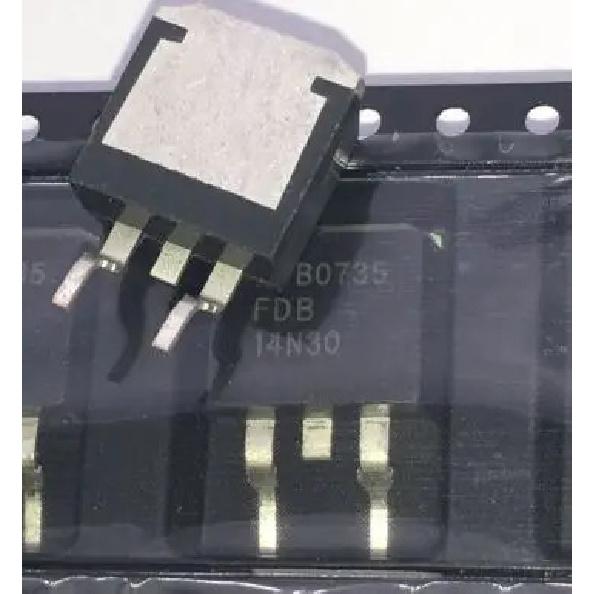 10PCS/LOT FDB14N30TM FDB14N30 14N30 MOSFET N-CH 300V 14A D2PAK TO263 MOS Transistor