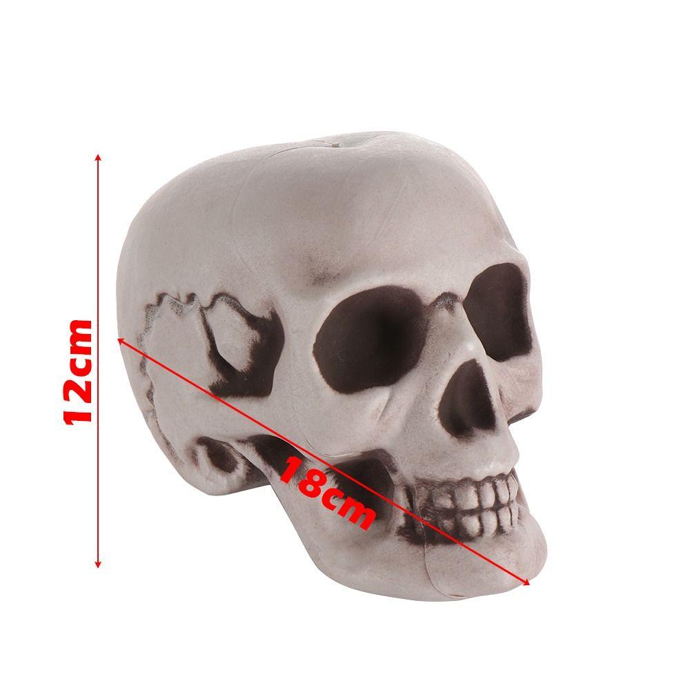 1PC High Quality Home Decor Party Decoration Hanging Decor Skull Head Human Skeleton Halloween Props