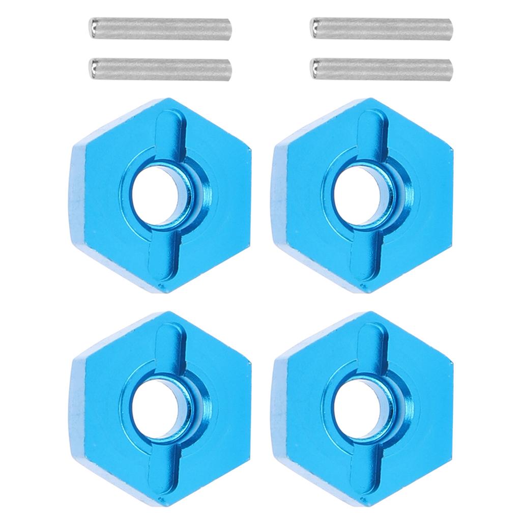 5MM Wheel Hex, Pins Fit for 1 14 144001 ruote bianche Mount Hubs Nut with kit RC CarBlue 1266B