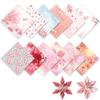 Origami Paper with Cherry Blossom 200 Colorful and Cute Patterned Paper Flower Cherry Blossom Origami Paper Large DIY Birthday Party Craft Patterned