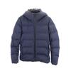 Seamless Down Jacket S Navy Hood Men's Used