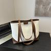 Large Capacity PU  Tote Bag Handbag Ladies Commute Bag Elegant Women Shoulder Bag  Office Worker