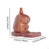 Capybara Figurine for Dashboard Decoration and Gift