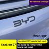 Для BYD Sealion 7 Черный Передний Значок Модификация Черный Воин Значок Автомобиля Покрывающие Стиль Логотип