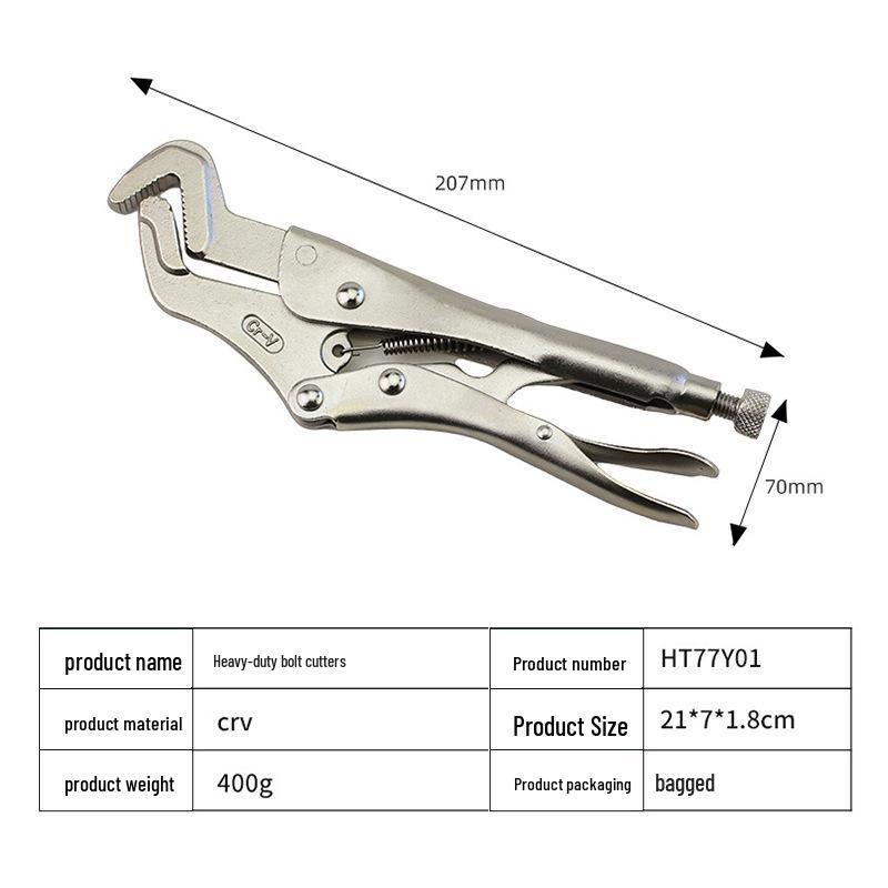 Сверхпрочные саморегулирующиеся фиксирующие плоскогубцы: Многофункциональный сварочный и зажимной инструмент