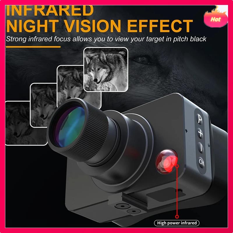 Наружный Телескоп IR850 Монокуляр Ночного Видения Охота 4K Видеозапись И Фотосъемка