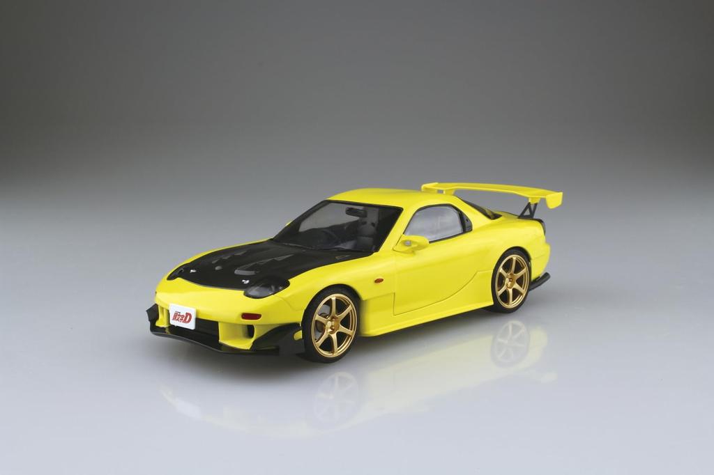 Aoshima Bunka Kyozaisha Initial D Keisuke Takahashi FD3S Project D Спецификация Масштаб Пластиковая модель № 8 RX-7 1/24