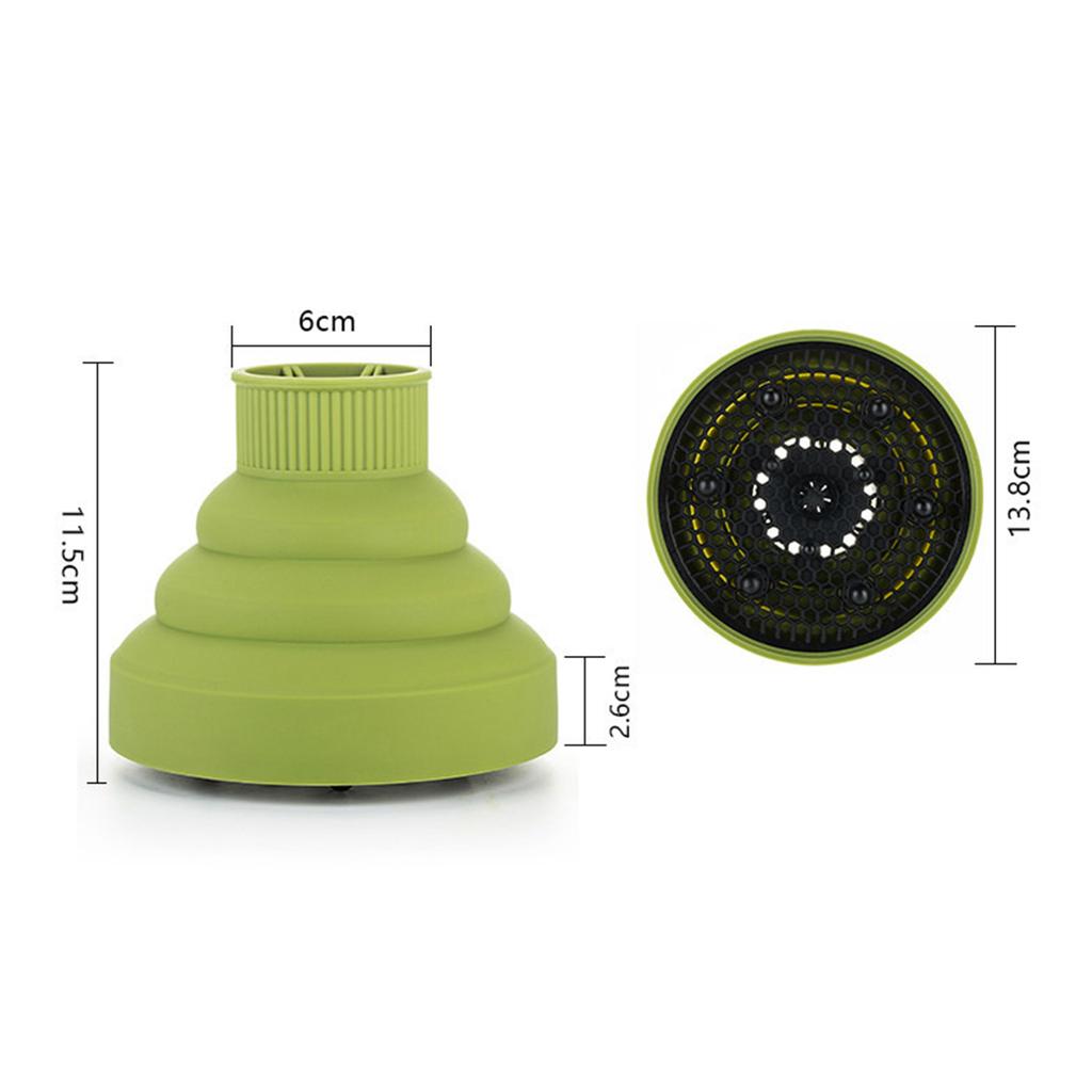 Складной фен для волос, диффузор, ионный фен, быстросохнущий, портативный, складной для путешествий