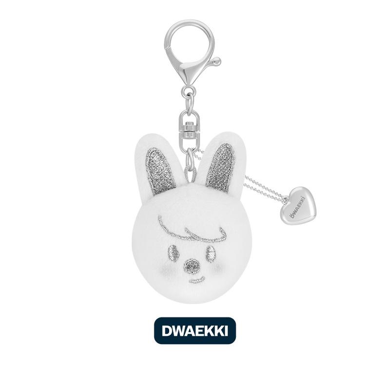 [ПРЕДЗАКАЗ] Stray Kids – SKZOO БРЕЛОК ДЛЯ ЛИЦА СЕРЕБРЯНЫЙ Вер.. празднуй