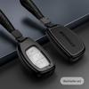 Чехол для ключа автомобиля Beijing Hyundai для Mistra, Elantra, ix35, Festa, ix25 - Металлический кожаный чехол с пряжкой.