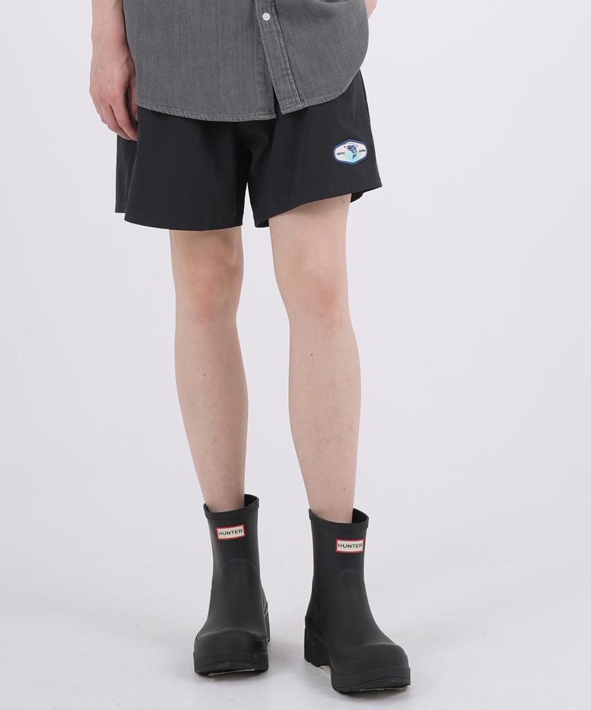 THE-ABON Fishing Polyester Daily Swim Shorts Yellow