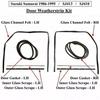 SUZUKI SAMURAI 80'-95' DOOR & GLASS SEAL KIT / DRIVER & PASSENGER SIDE |Fit For