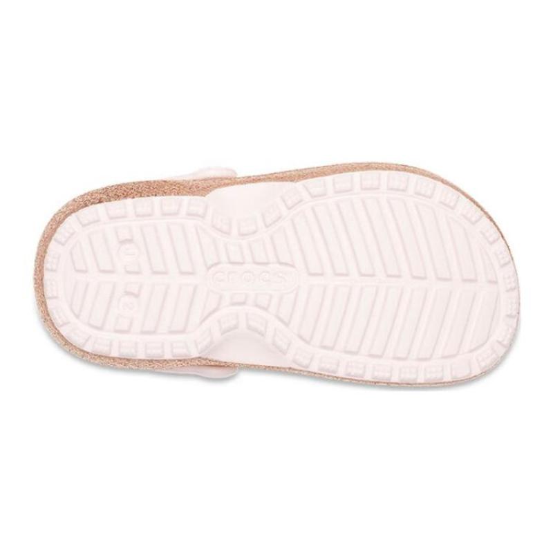 Crocs Удобные и повседневные нескользящие легкие детские сандалии золотой пудры детская модель
