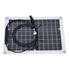 2Pcs 15W Solar Panel Monocrystalline Silicon Solar Panel Photovoltaic Module 50A Controller for Car