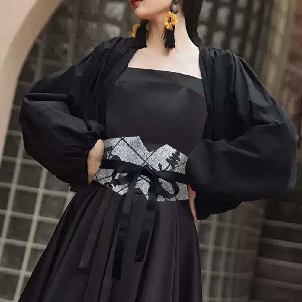 Cloth Hanfu Cummerbunds Adjustable Ethnic Style Women's Belt Fashion Chinese Wide Belt Ornament