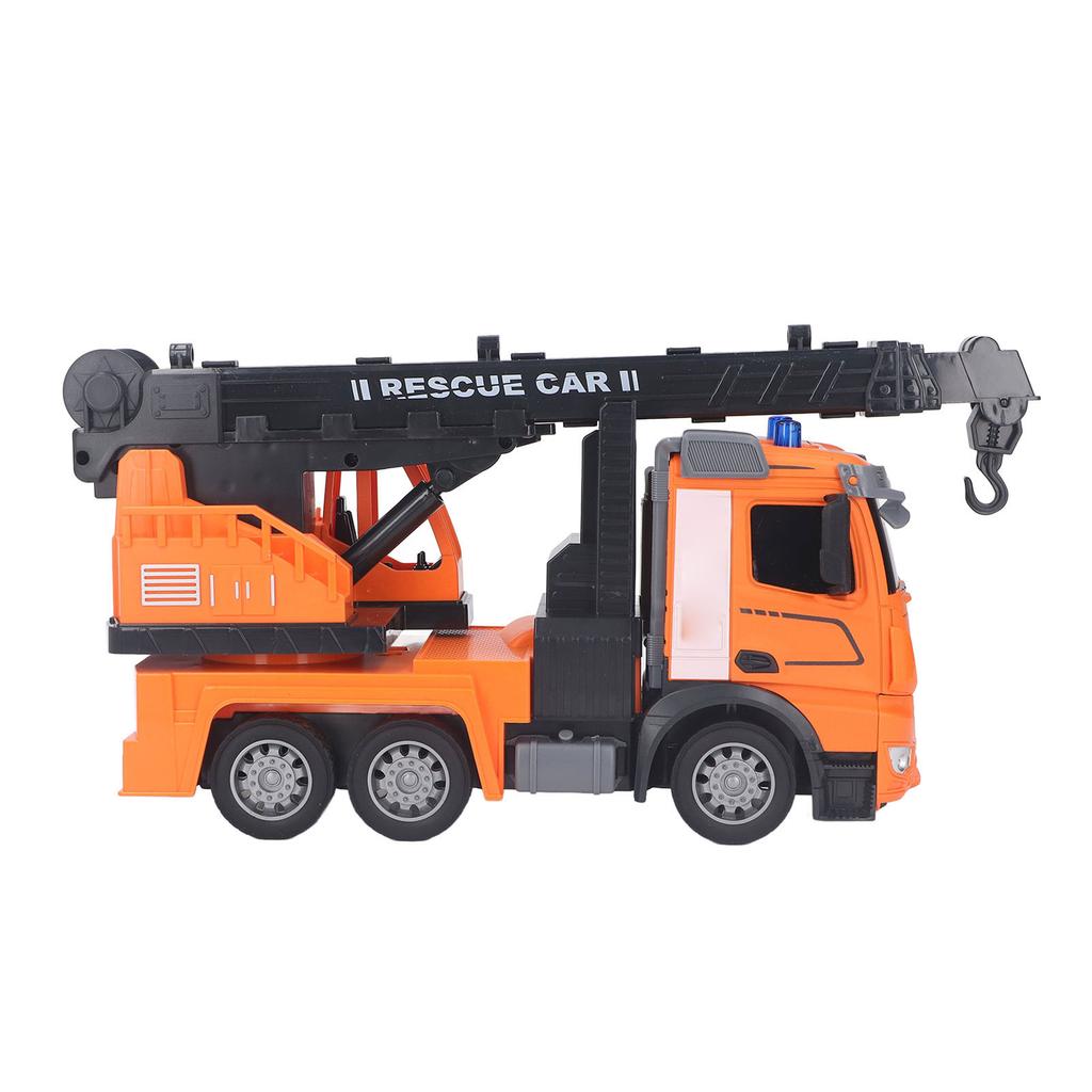 Игрушечный автокран, устойчивость к помехам, стабильный сигнал, перезаряжаемый, прочная конструкция, грузовик