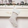 Hanging Christmas Gift Socks Pendant Xmas Gift Bag Candy Bag Christmas Stocking  Christmas Decor