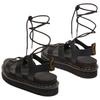 Dr. Martens Nartilla Athena Leather Gladiator Sandals Black Women Sneakers 31617001