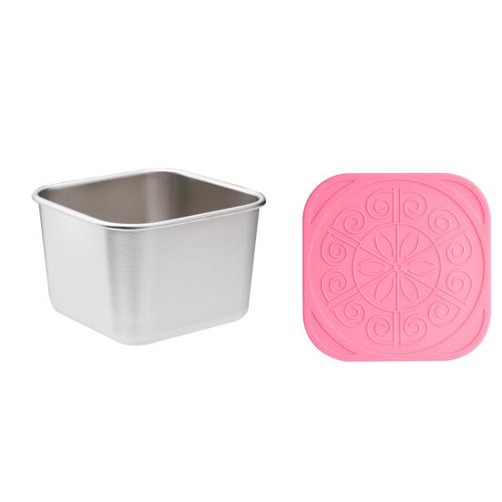 60/180 мл 1/6 шт. чашка для соуса с герметичной силиконовой крышкой, контейнеры для хранения продуктов из нержавеющей стали, кетчуп для пикника, закуски, штабелируемые банки для завтрака