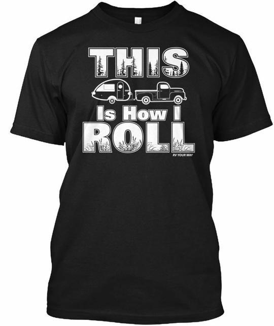 Футболка Rolling Rv Tees Сделано в США Размеры от S до 5XL